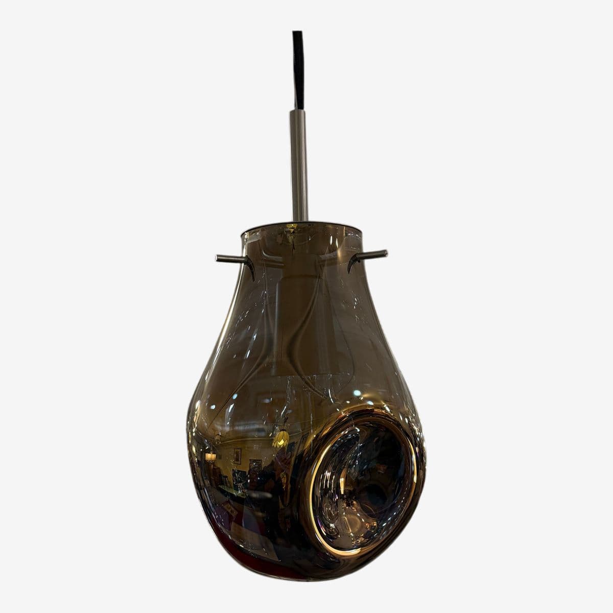 Bomma Gold Soap Pendant, Large - Image 1