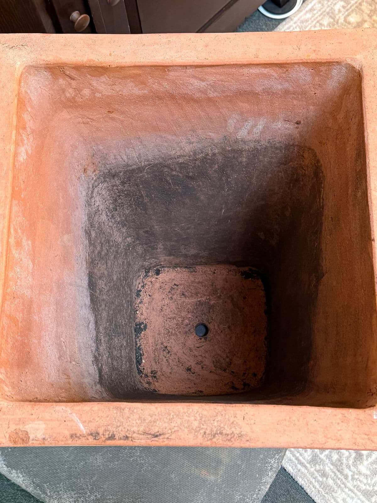 Trapezoidal Terracotta Planter - Thumbnail 6