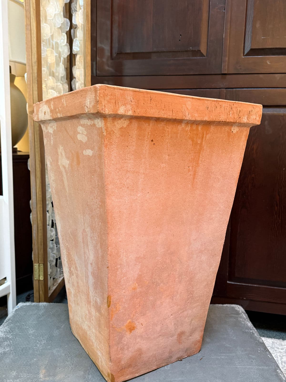 Trapezoidal Terracotta Planter - Thumbnail 3