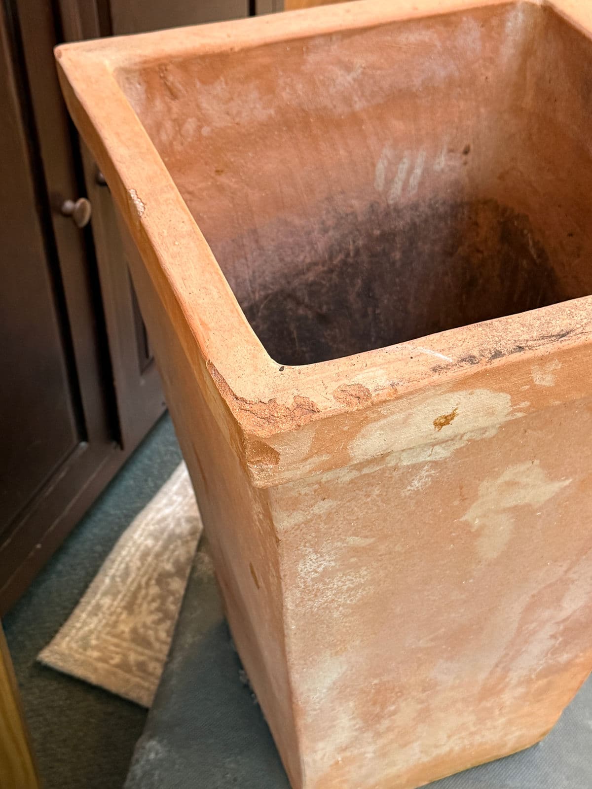 Trapezoidal Terracotta Planter - Thumbnail 7