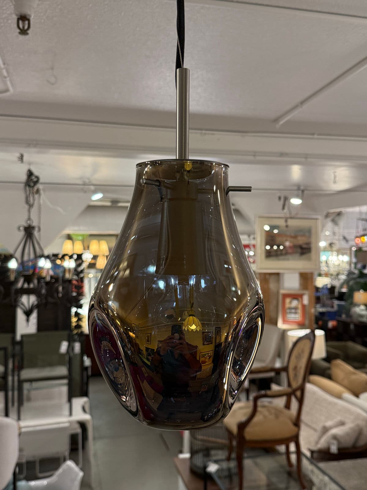 Bomma Gold Soap Pendant, Large - Thumbnail 5