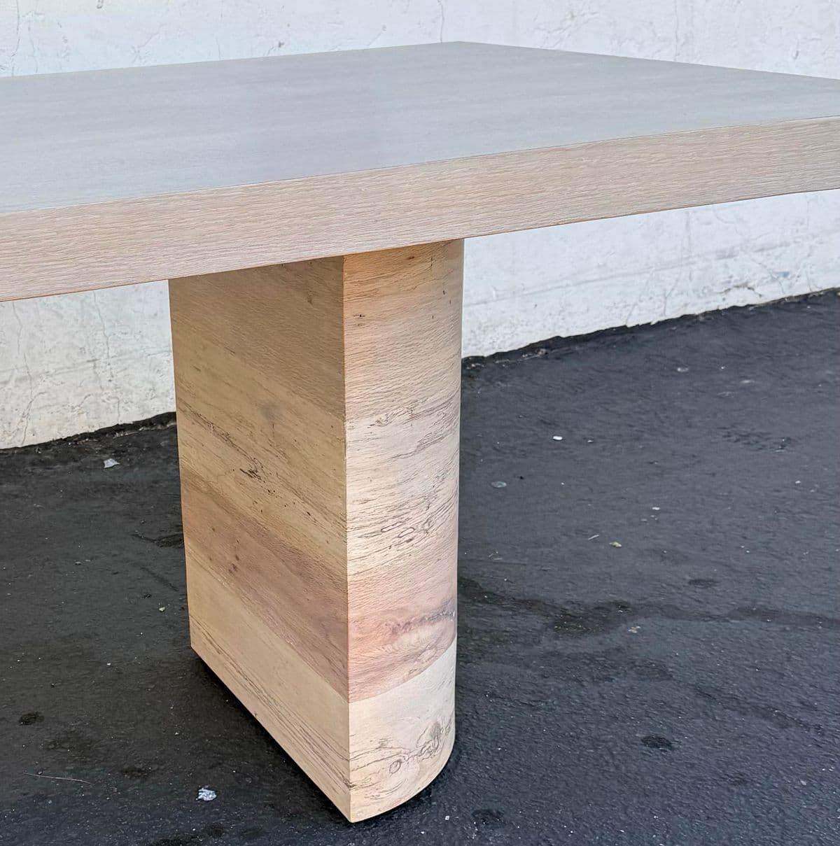 Four Hands Liv Pale & Spalted Oak Dining Table - Thumbnail 7