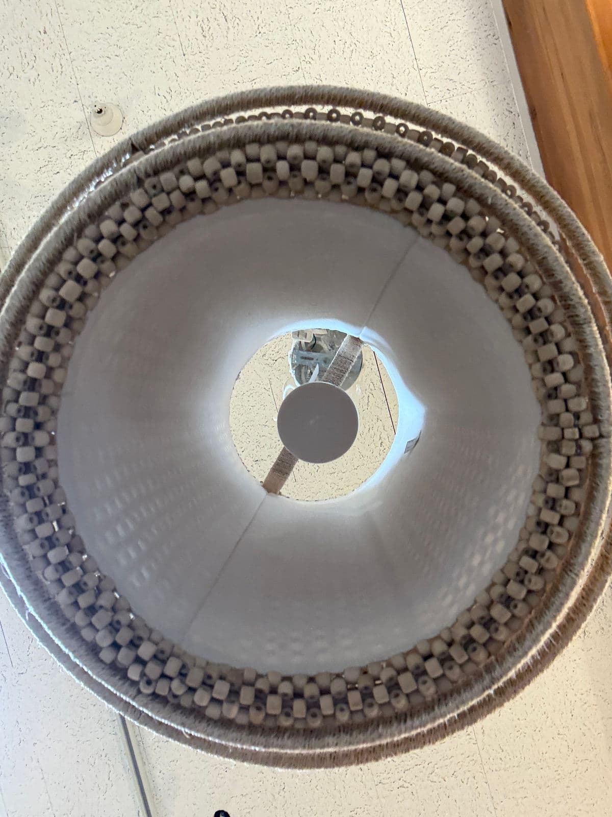 Serena & Lily Larimar Caned Pendant Light - Thumbnail 9