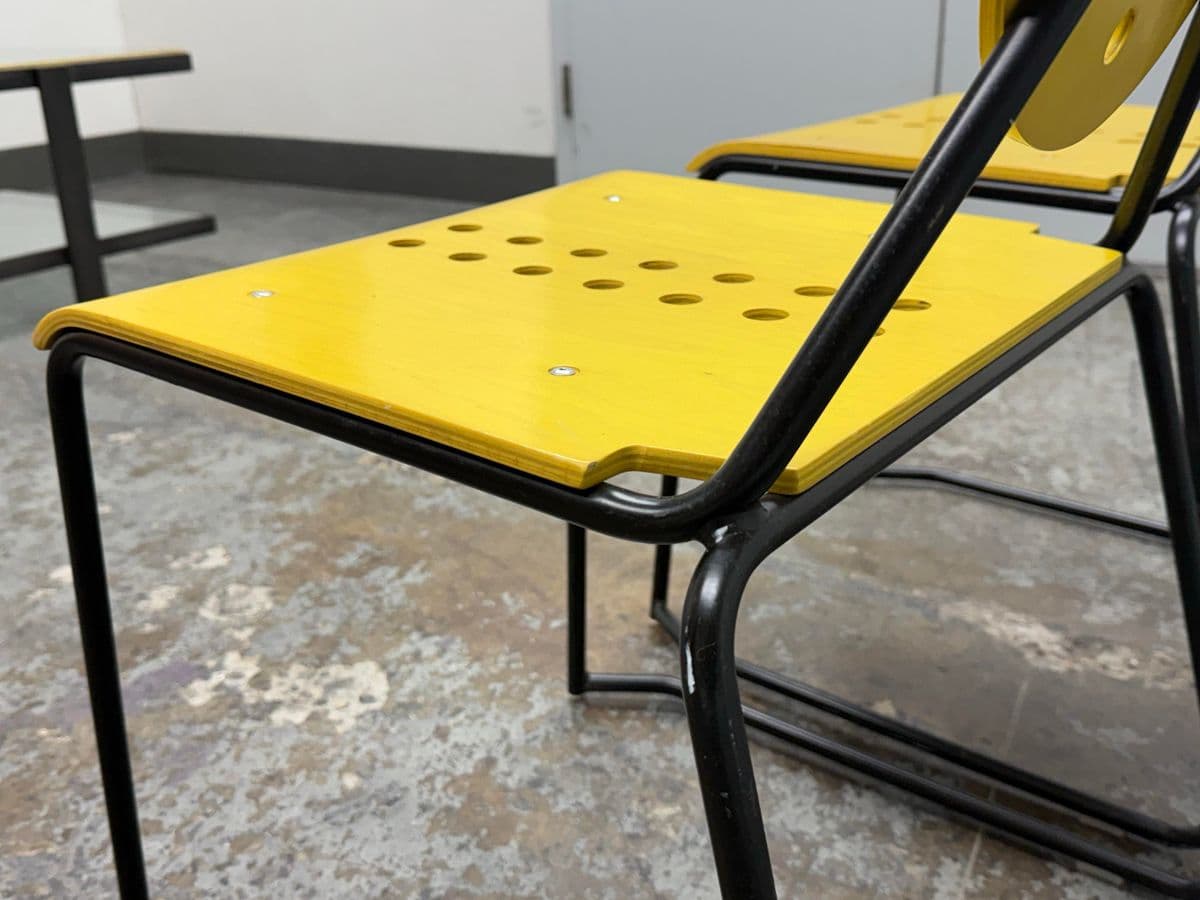 In the Style of Italian Postmodern “Charlie” Side Chairs, Pair - Thumbnail 12