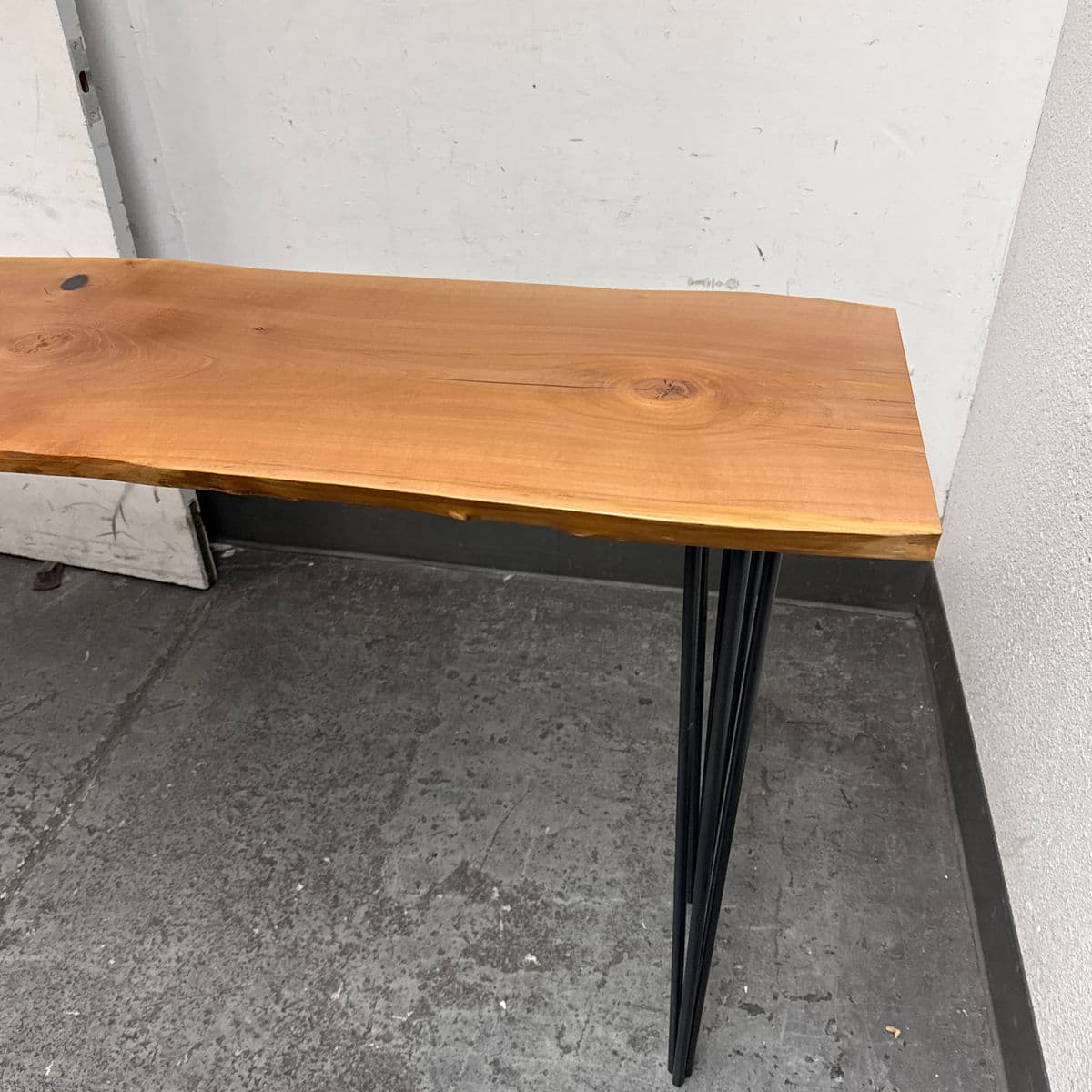 Live Edge Madrone Wood Console Table - Thumbnail 12