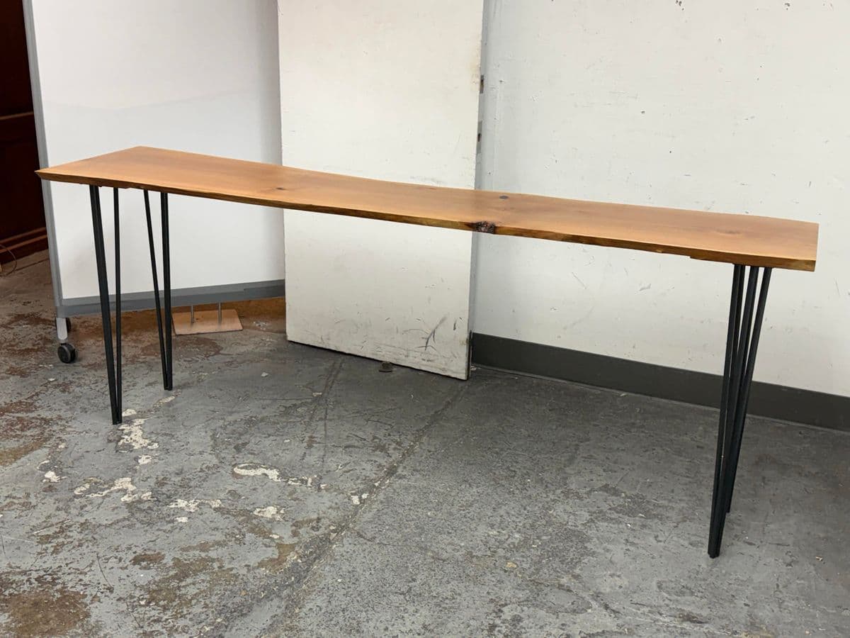 Live Edge Madrone Wood Console Table - Thumbnail 3