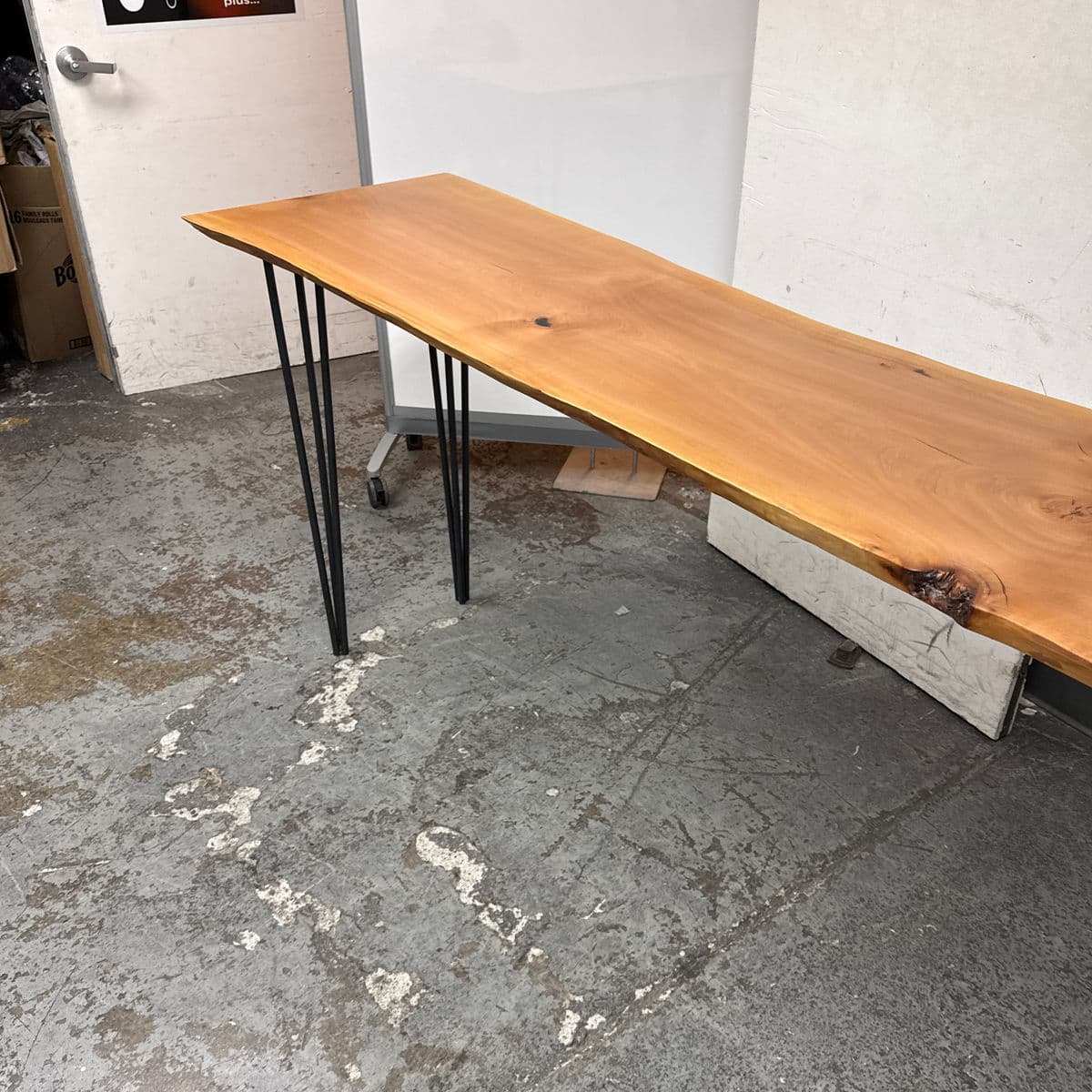 Live Edge Madrone Wood Console Table - Thumbnail 13