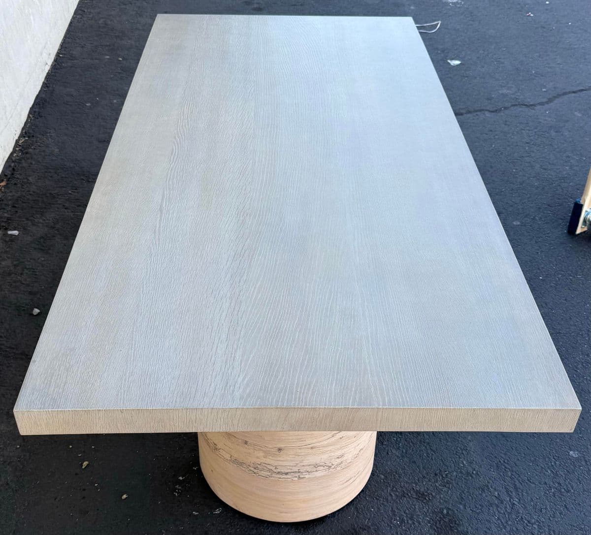 Four Hands Liv Pale & Spalted Oak Dining Table - Thumbnail 4