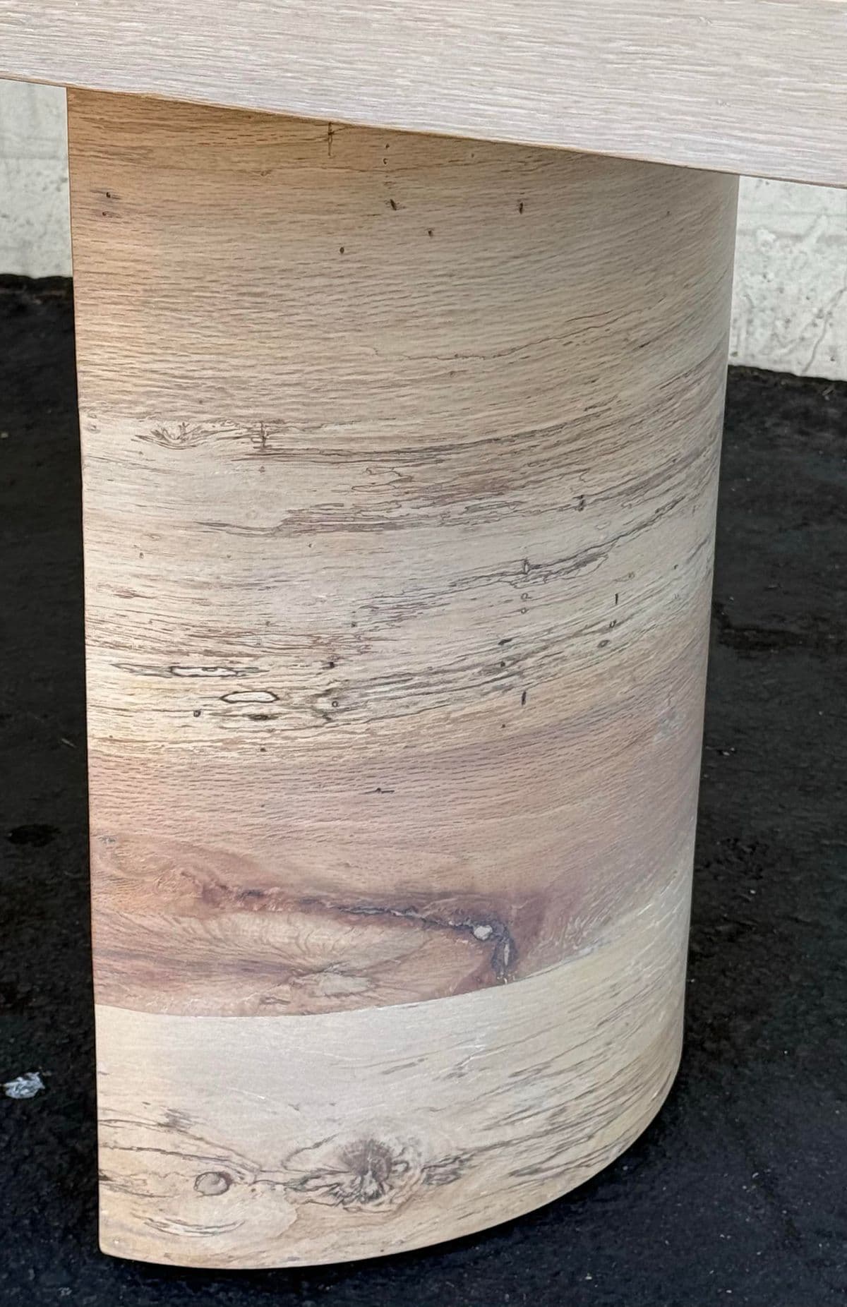 Four Hands Liv Pale & Spalted Oak Dining Table - Thumbnail 6