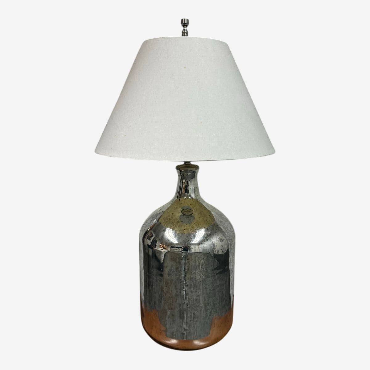 Restoration Hardware Mercury Glass 19th Century Style Table Lamp - Image 1