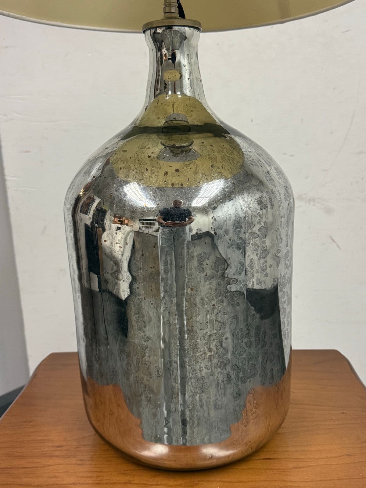 Restoration Hardware Mercury Glass 19th Century Style Table Lamp - Thumbnail 8