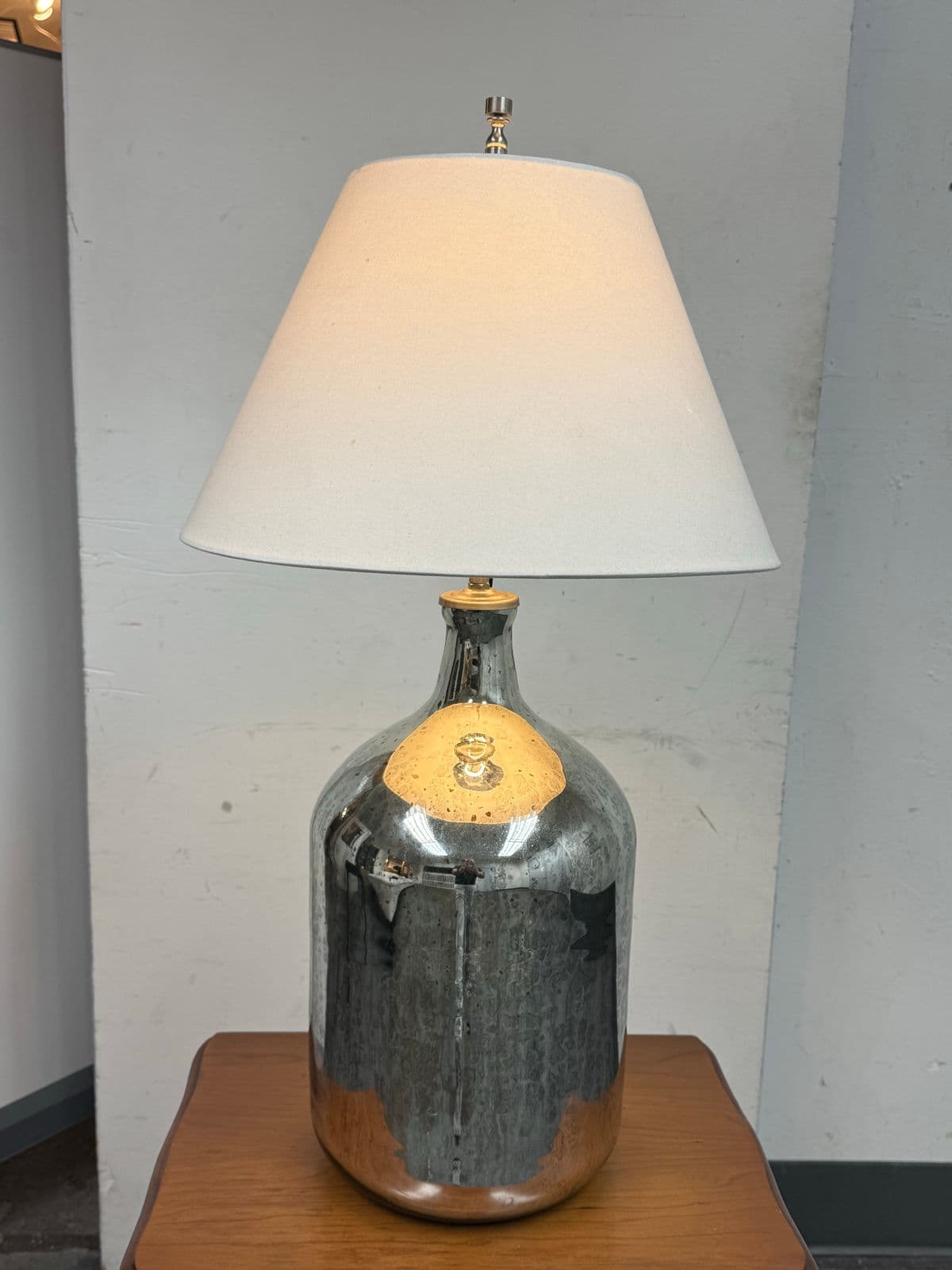 Restoration Hardware Mercury Glass 19th Century Style Table Lamp - Thumbnail 3