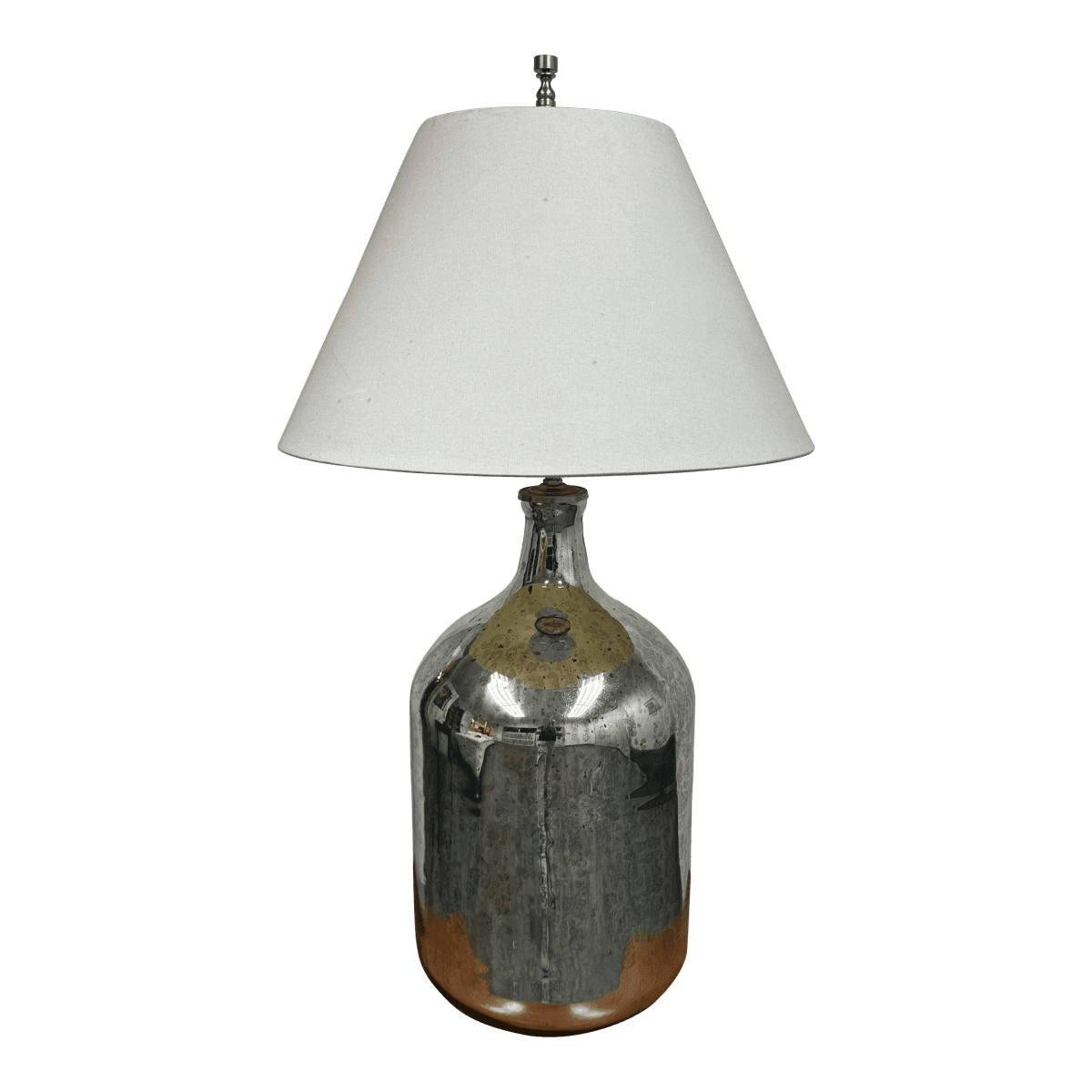 Restoration Hardware Mercury Glass 19th Century Style Table Lamp - Thumbnail 2