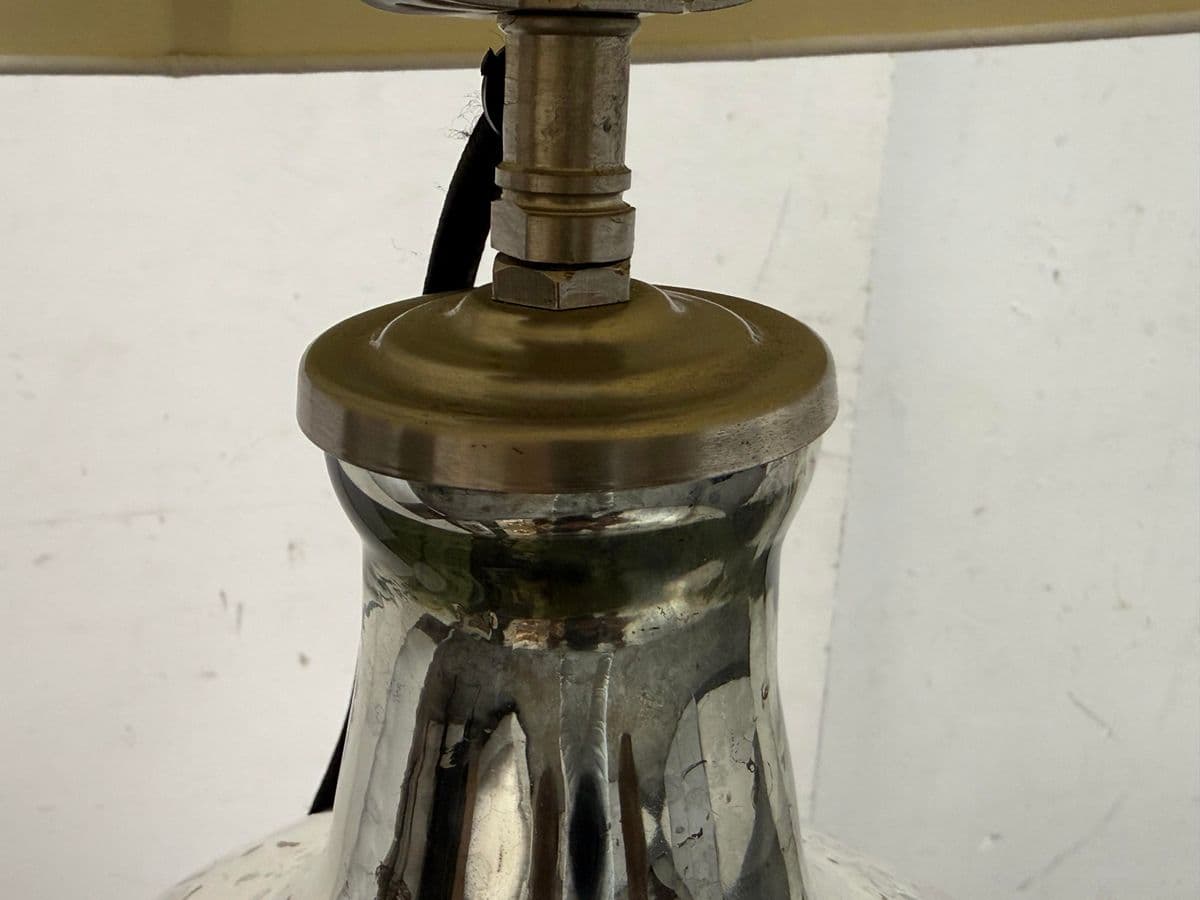 Restoration Hardware Mercury Glass 19th Century Style Table Lamp - Thumbnail 9