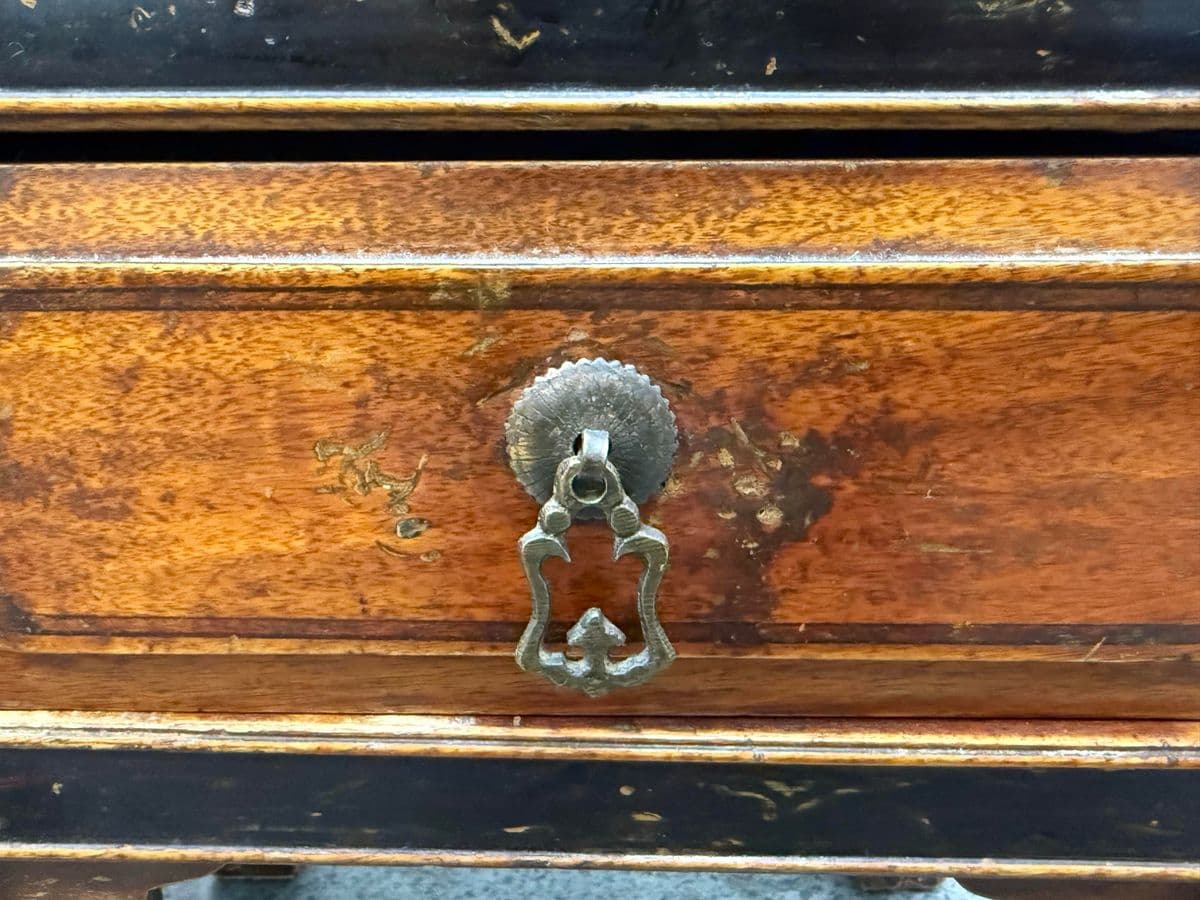 Antique Provincial Chinese Side Tables, Pair - Thumbnail 11