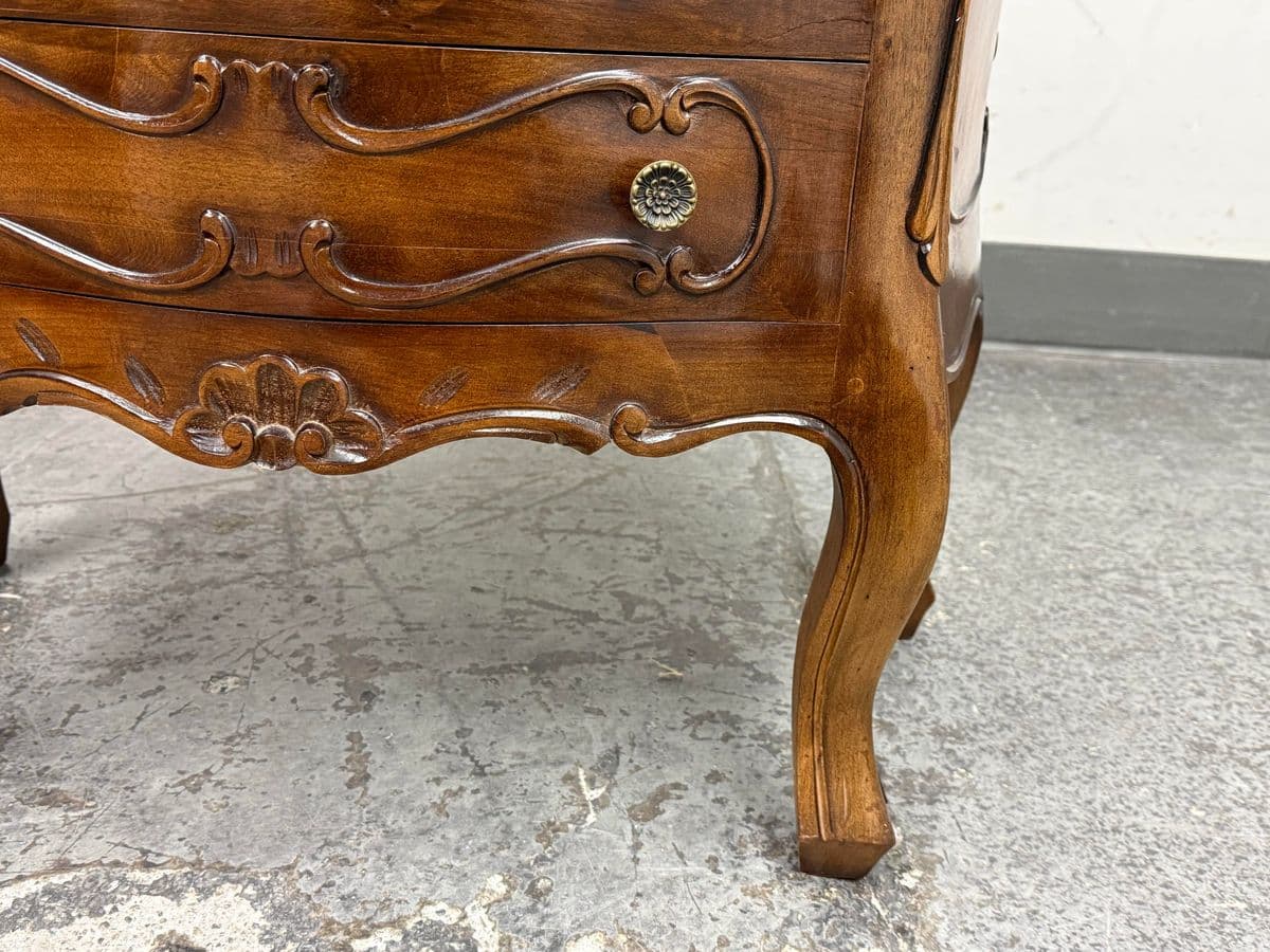 French Louis XV Serpentine Chest of Drawers - Thumbnail 13