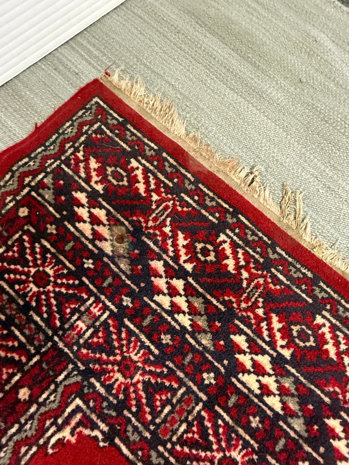 5ft 6in × 7ft 9in Bokhara Wool Area Rug - Thumbnail 9
