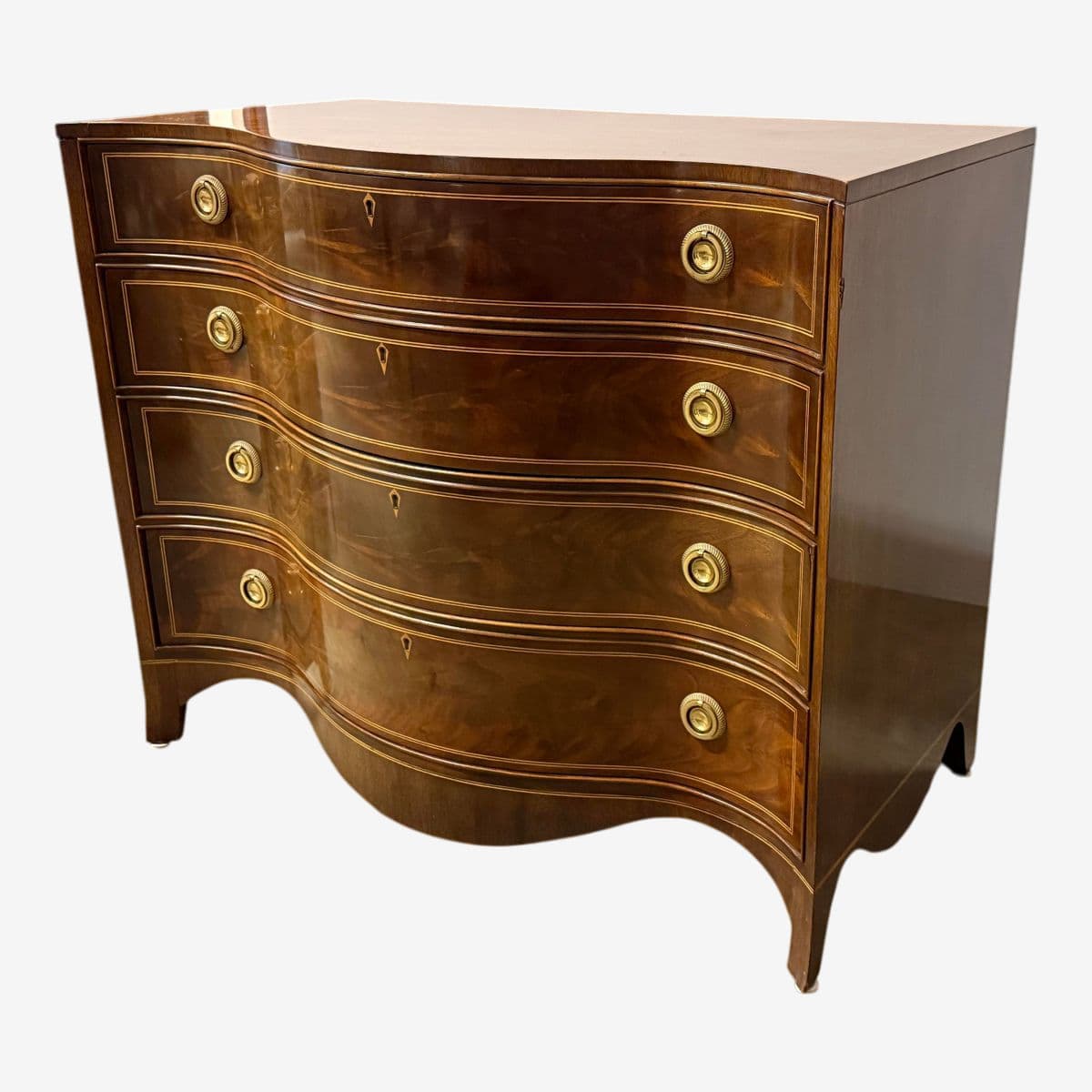 Century Reproductions Sutton Collection Leeds Chest of Drawers, Late 20th Century - Image 1