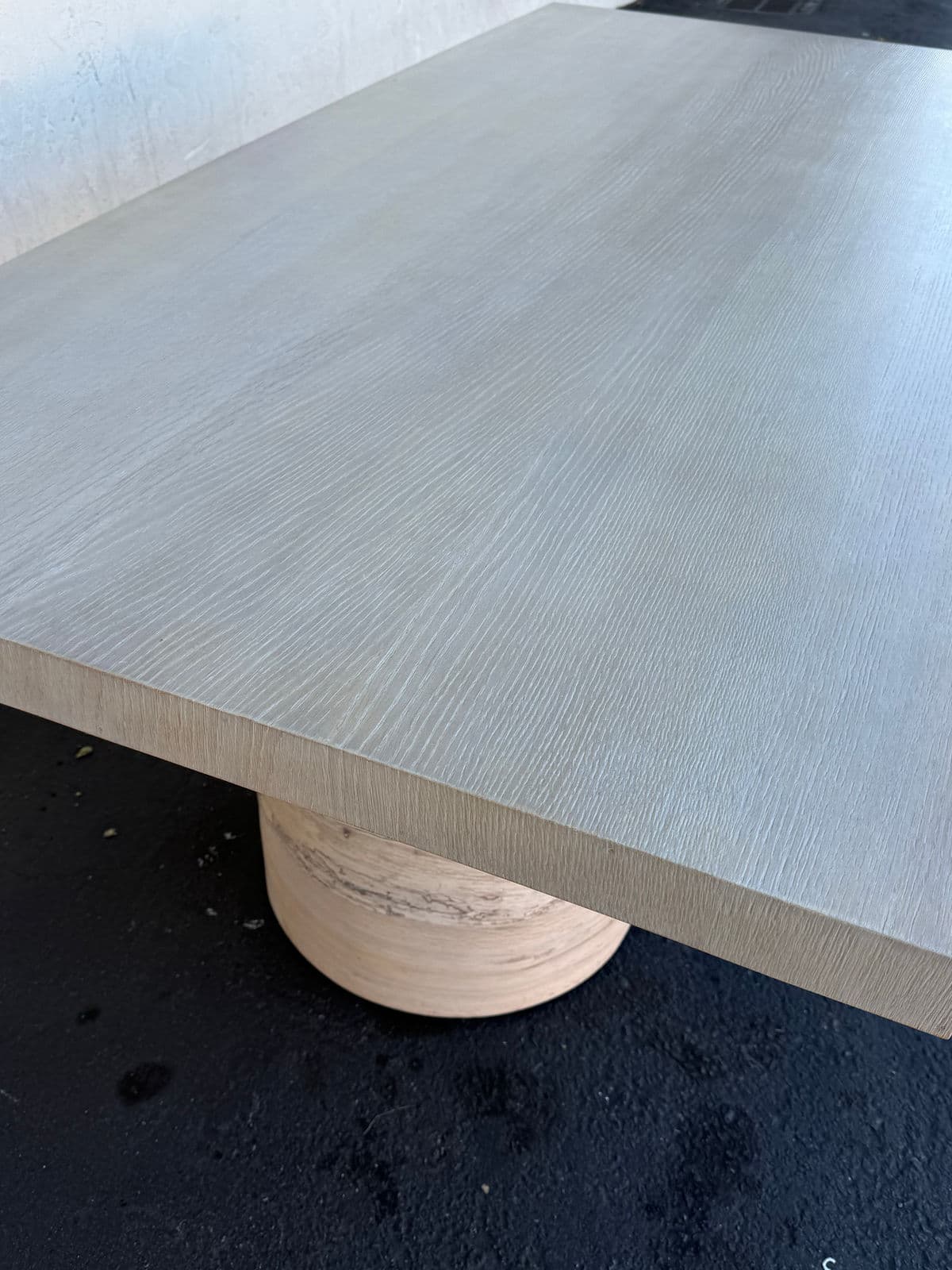 Four Hands Liv Pale & Spalted Oak Dining Table - Thumbnail 13