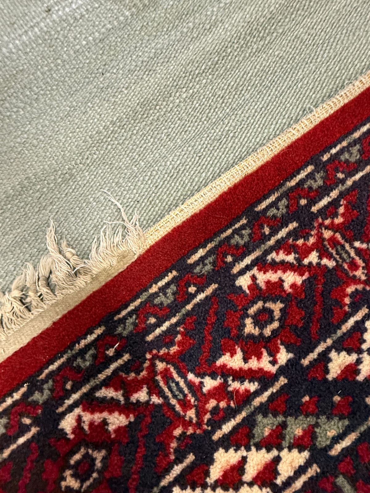 5ft 6in × 7ft 9in Bokhara Wool Area Rug - Thumbnail 10