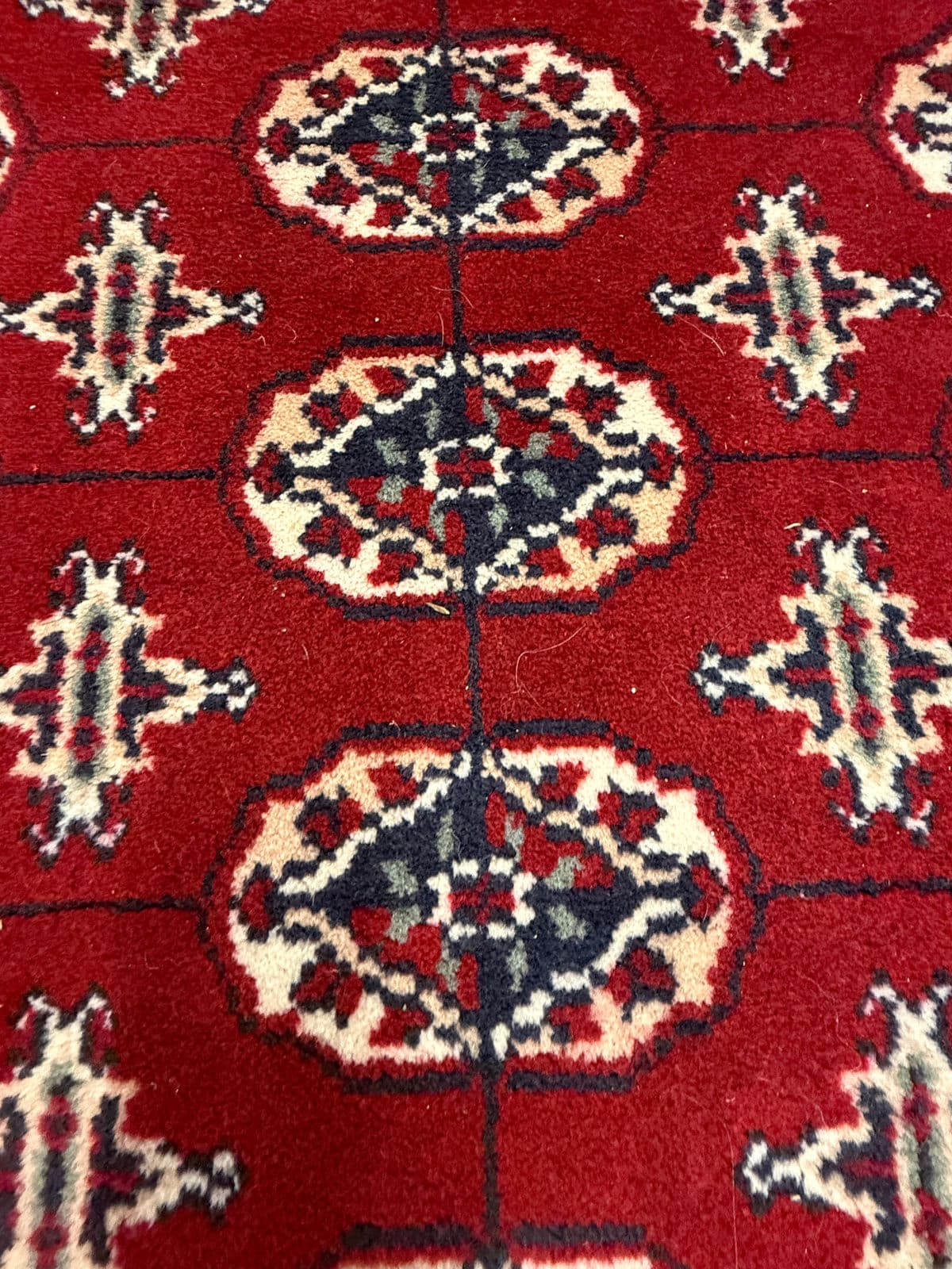 5ft 6in × 7ft 9in Bokhara Wool Area Rug - Thumbnail 7