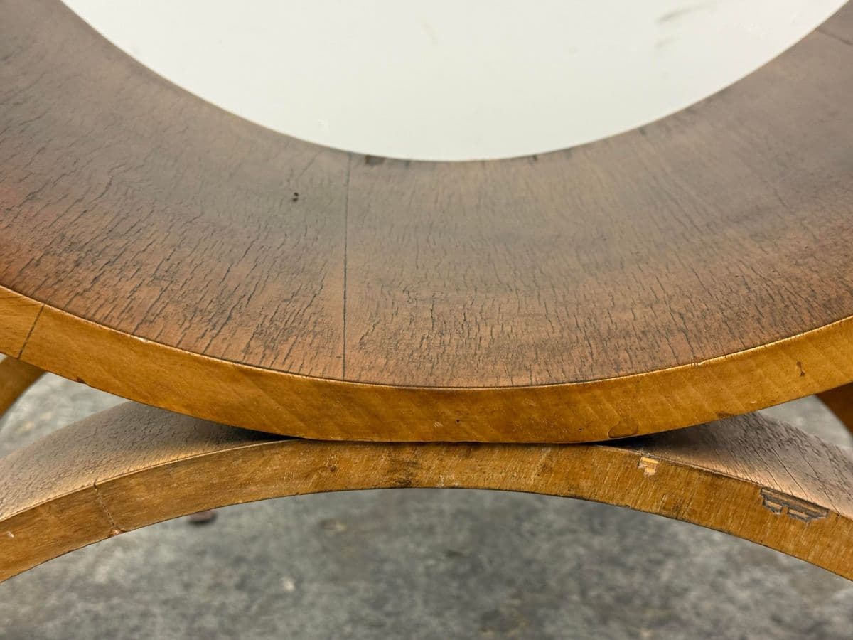 Art Deco U-Shaped Coffee Table - Thumbnail 9