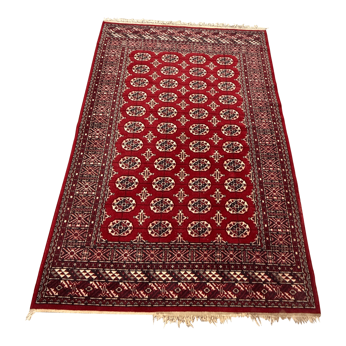 5ft 6in × 7ft 9in Bokhara Wool Area Rug - Thumbnail 2