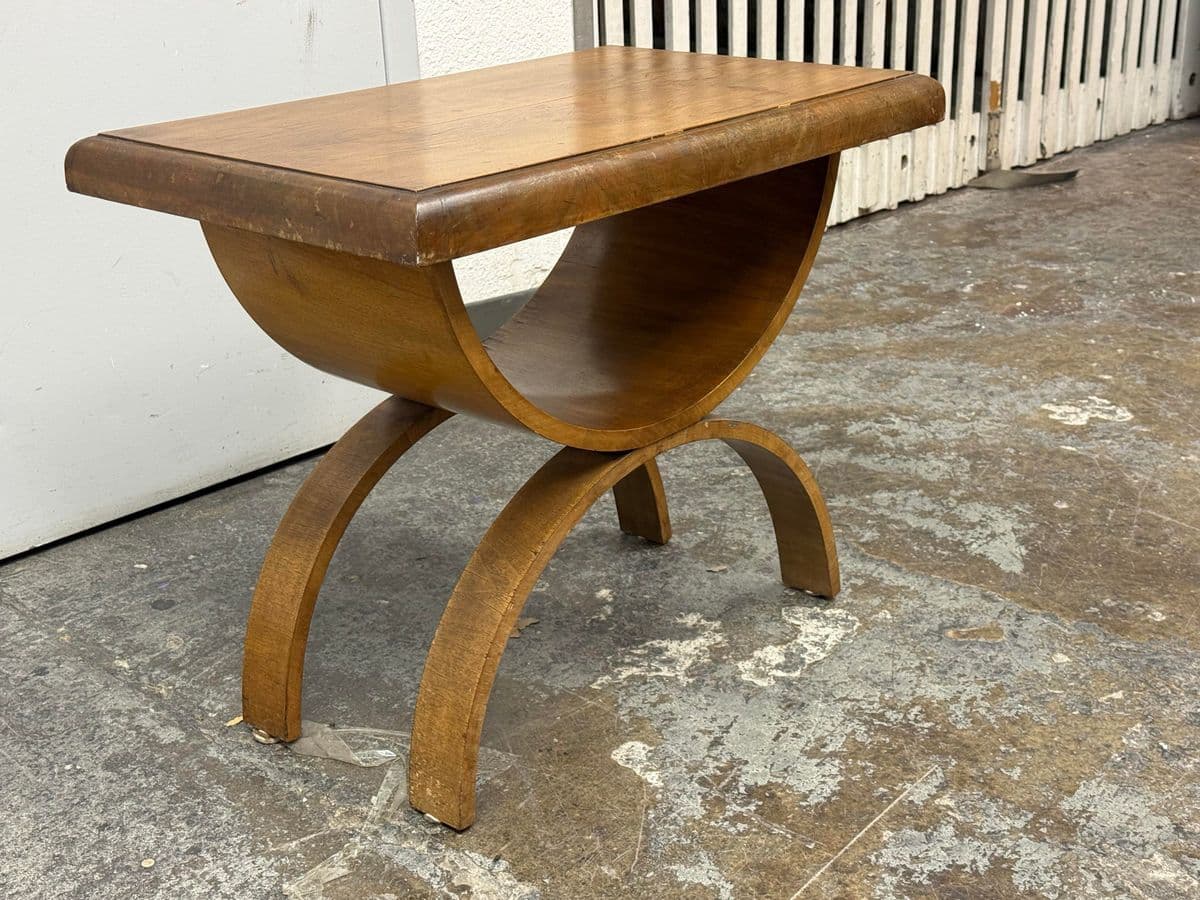 Art Deco U-Shaped Coffee Table - Thumbnail 4