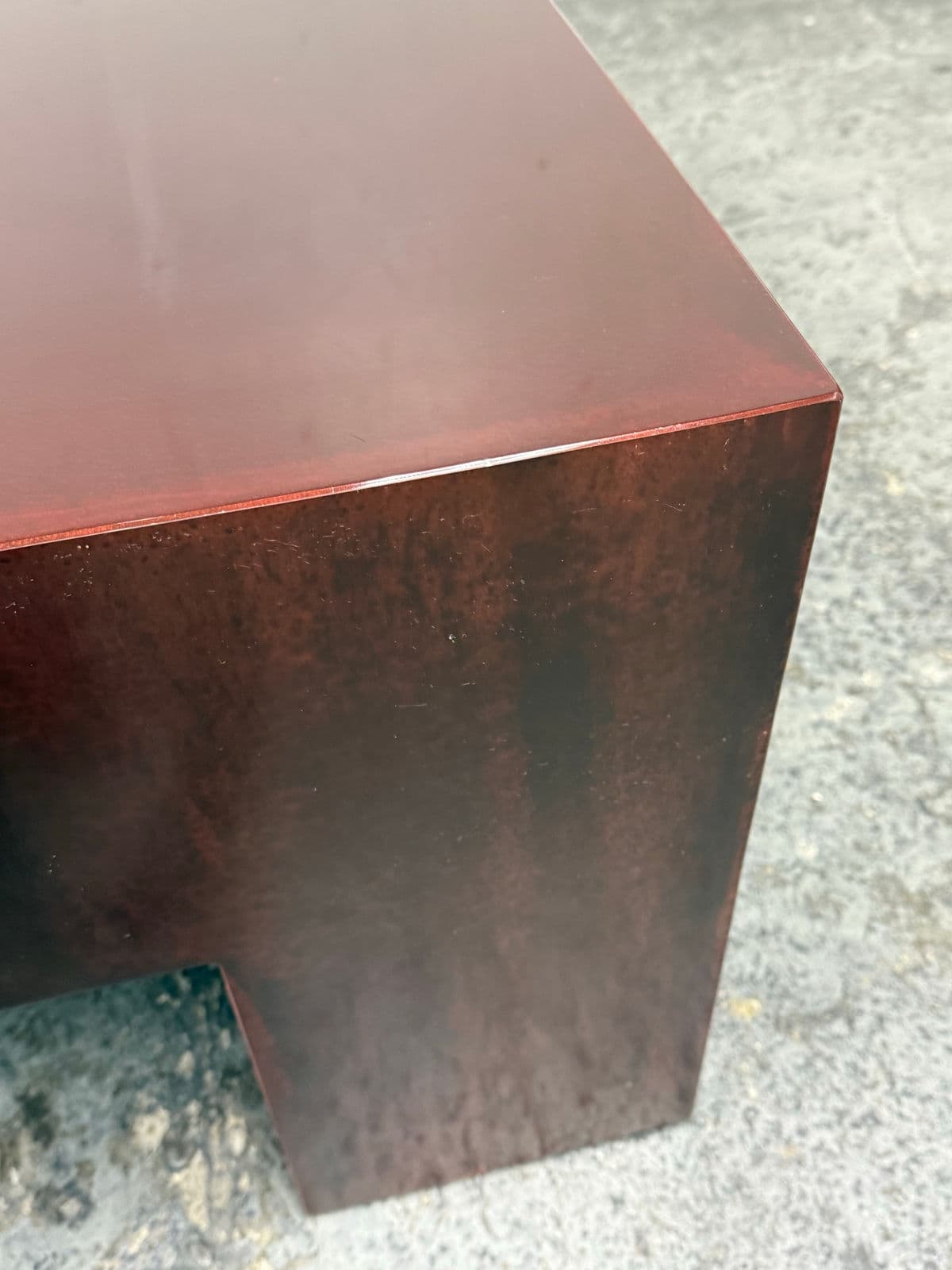 Circa 2008 Custom Design Metal Coffee Table - Thumbnail 10