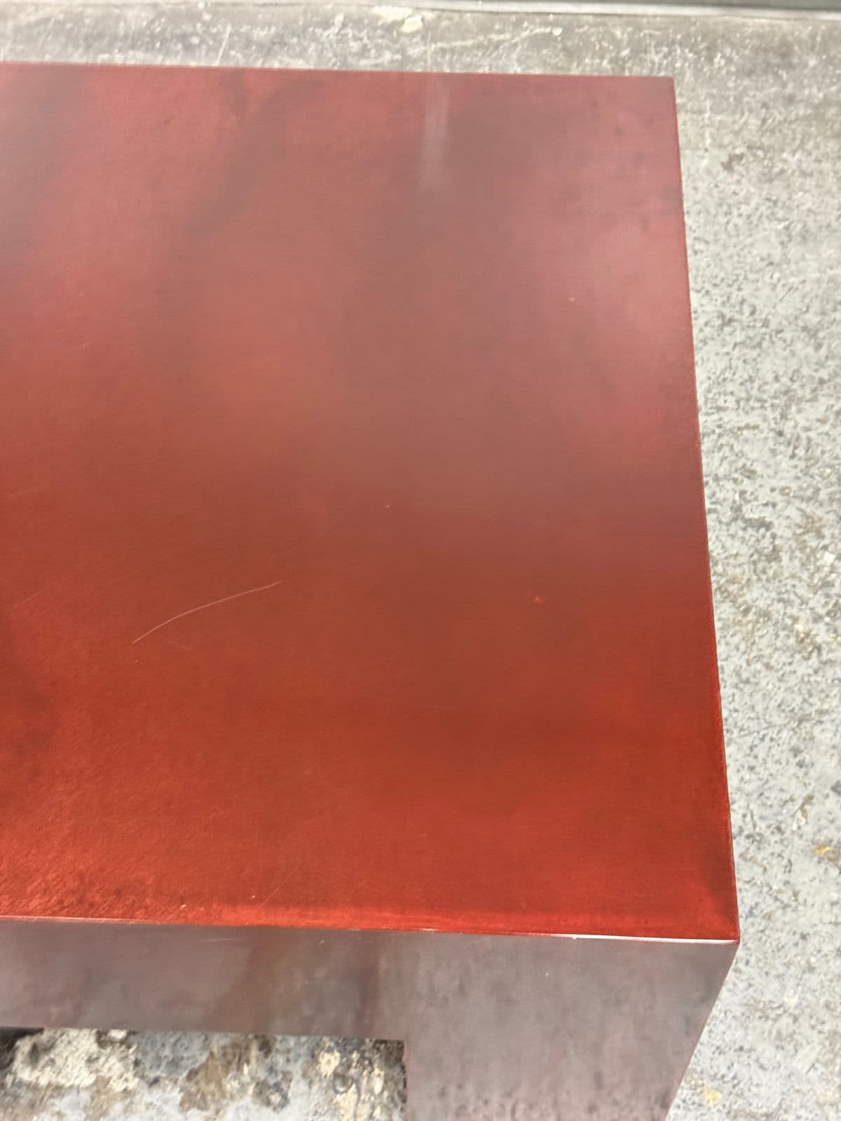 Circa 2008 Custom Design Metal Coffee Table - Thumbnail 9