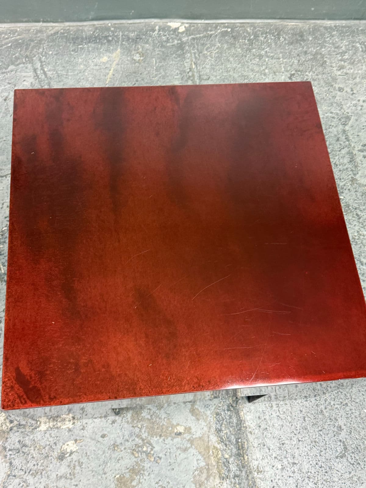 Circa 2008 Custom Design Metal Coffee Table - Thumbnail 11