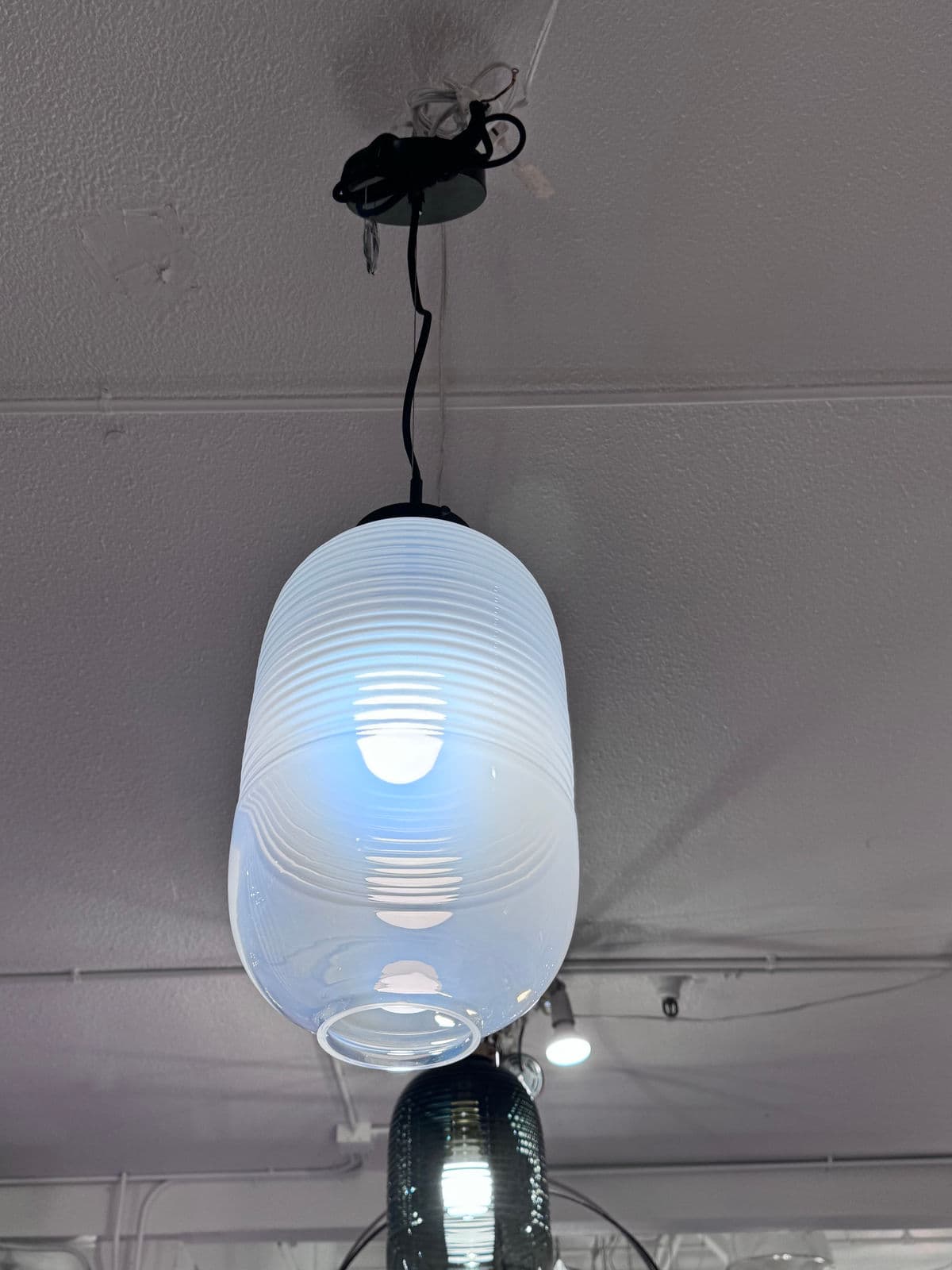 New Bomma Lantern Pendant With Black Hardware - Thumbnail 7