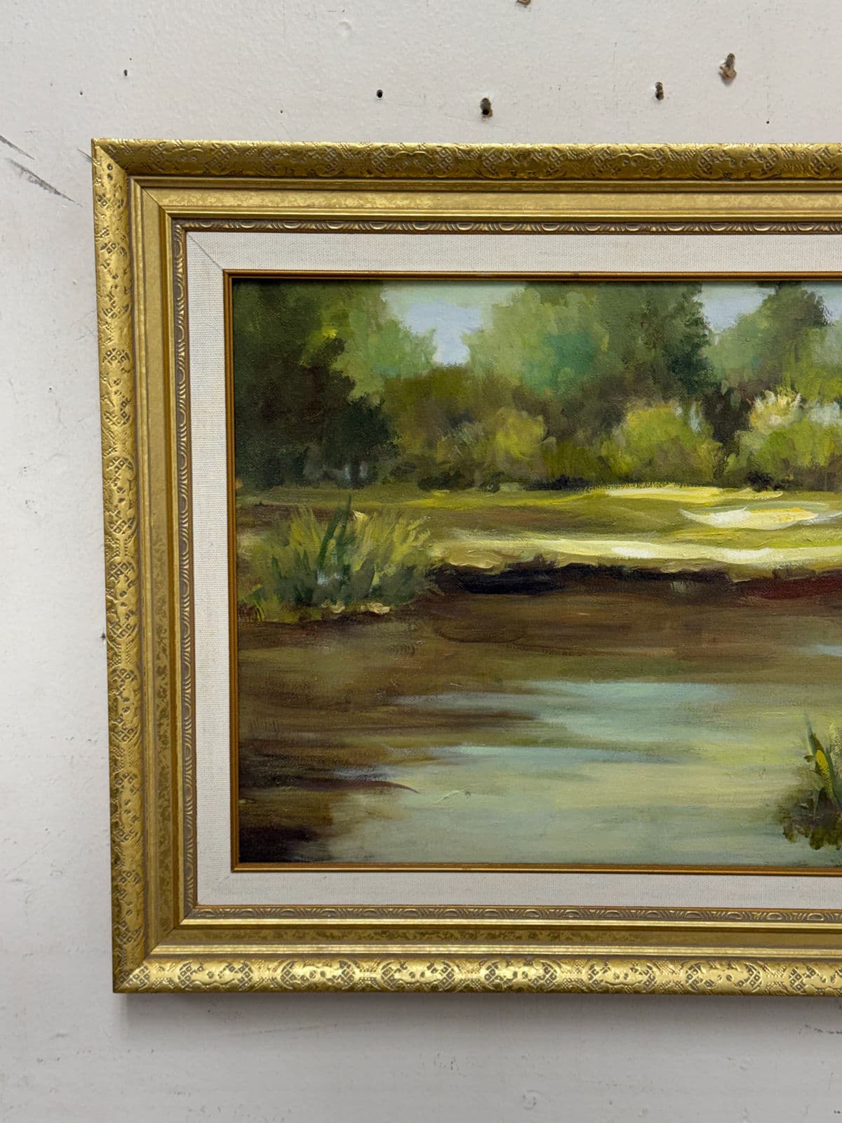 Ann Arnold Landscape Oil Painting, Framed - Thumbnail 3