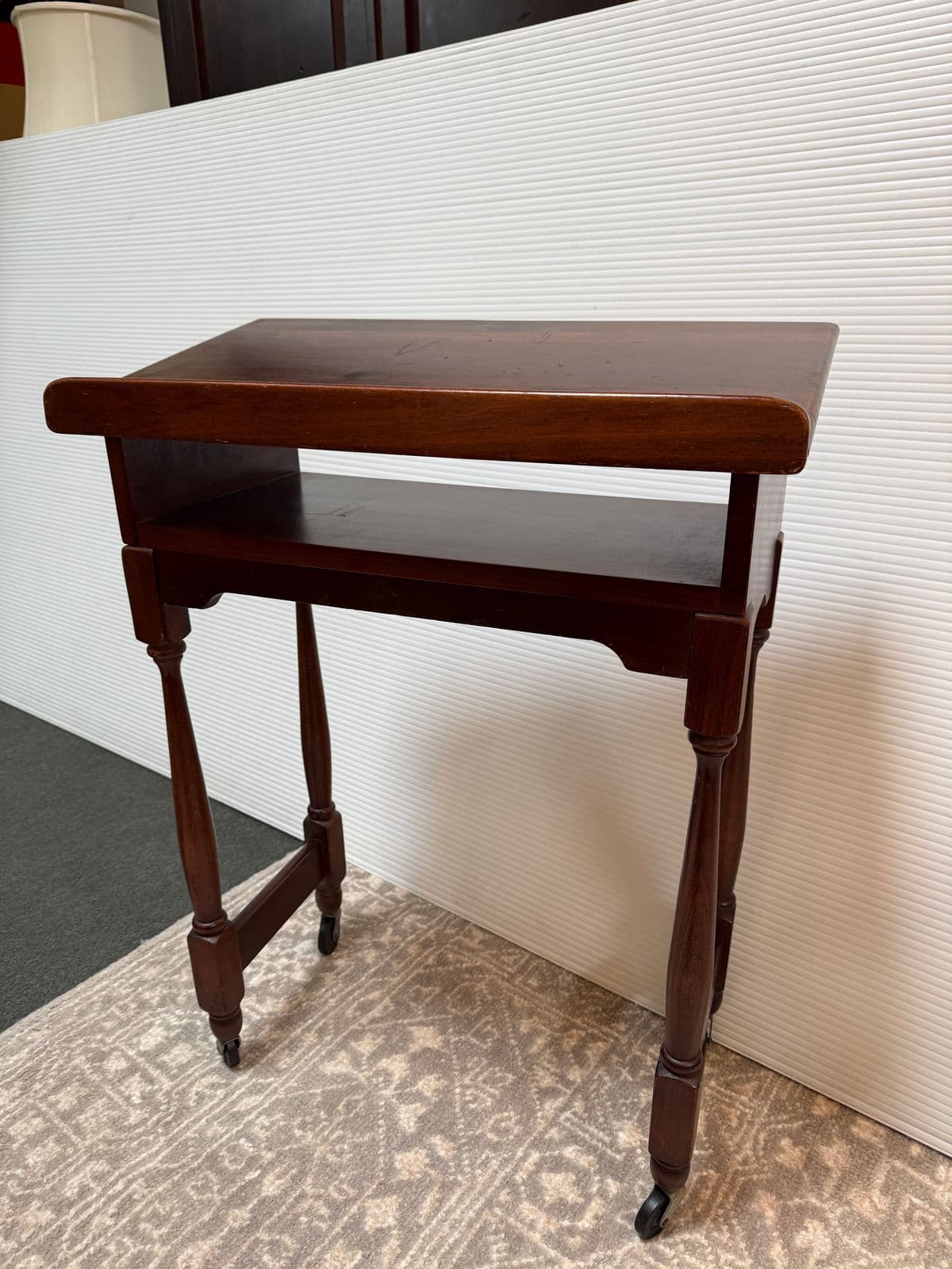 Antique Colonial Walnut Book Stand - Thumbnail 7