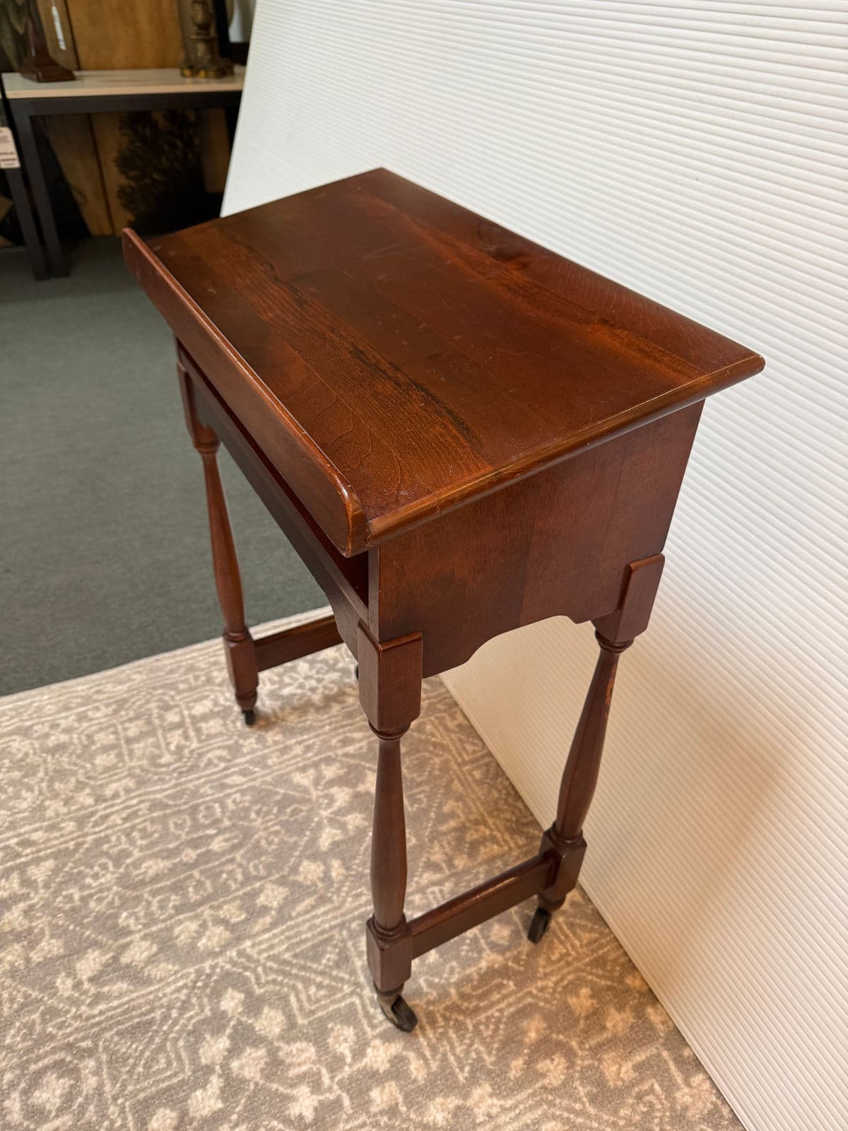 Antique Colonial Walnut Book Stand - Thumbnail 4