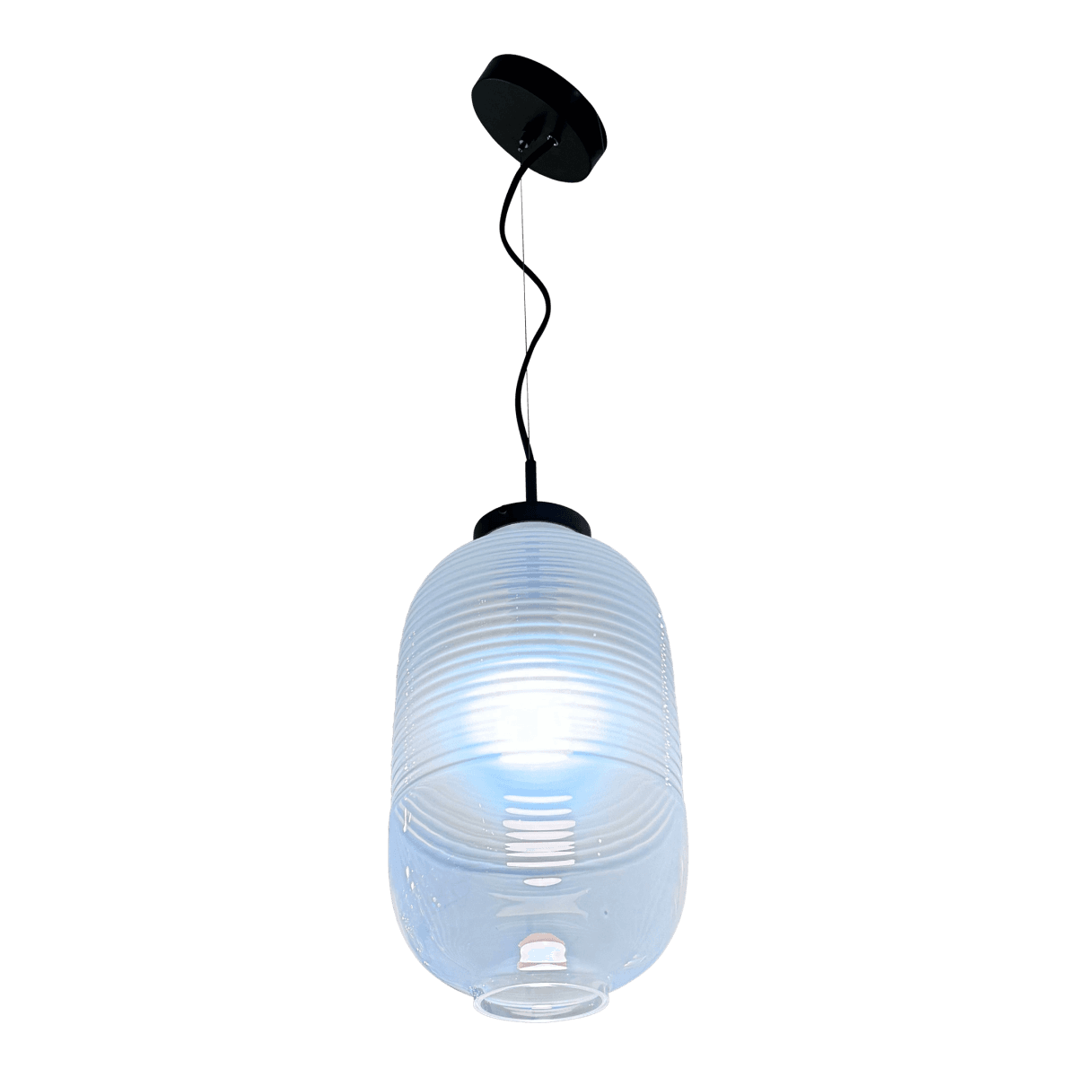 New Bomma Lantern Pendant With Black Hardware - Thumbnail 2