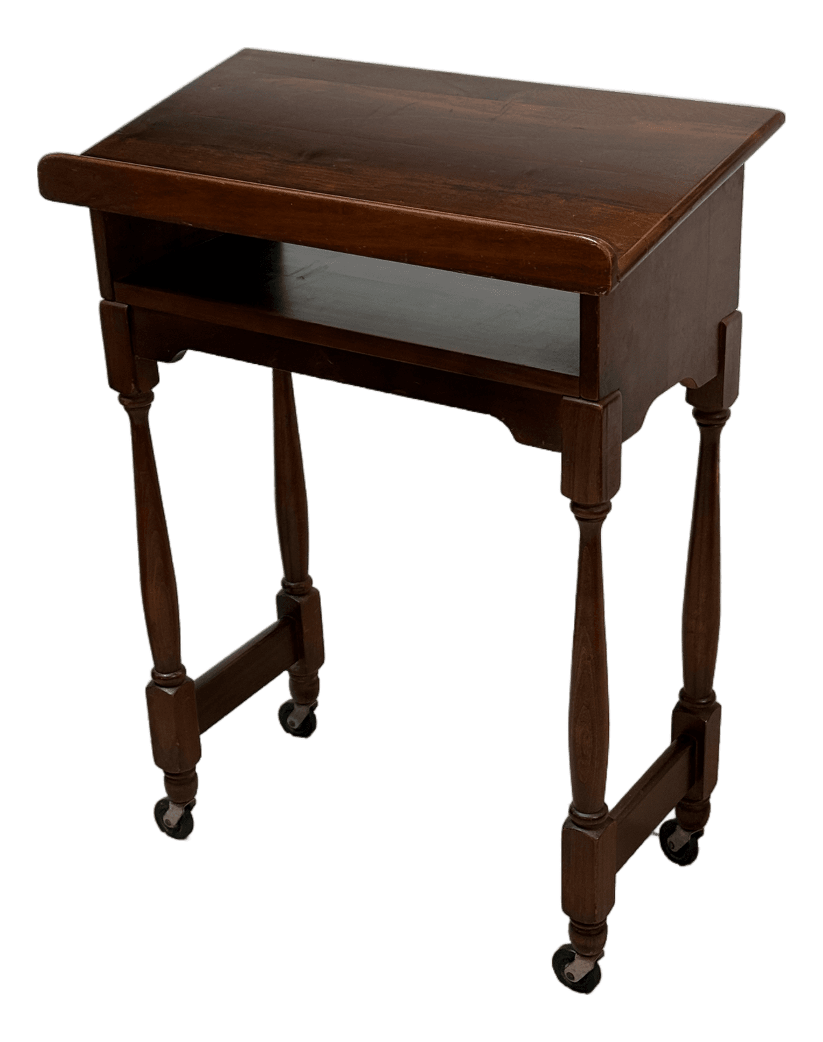 Antique Colonial Walnut Book Stand - Thumbnail 2