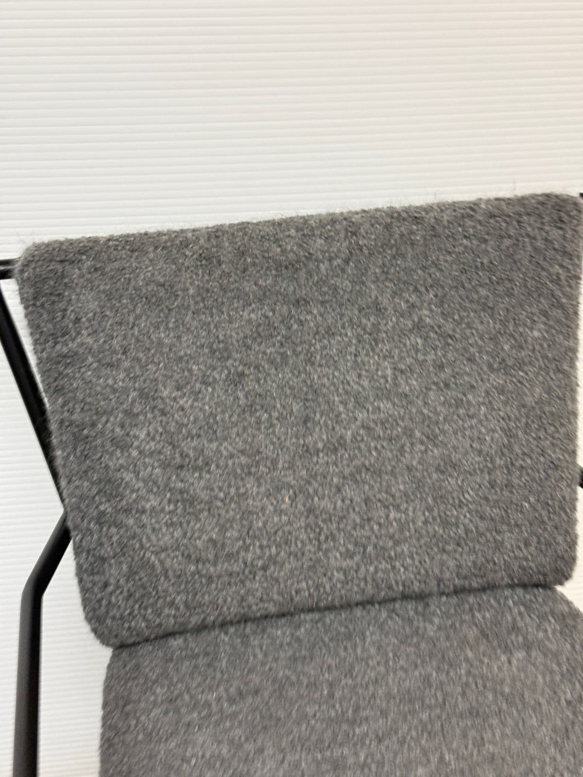 Contemporary Metal + Fabric Arm Chair - Thumbnail 9