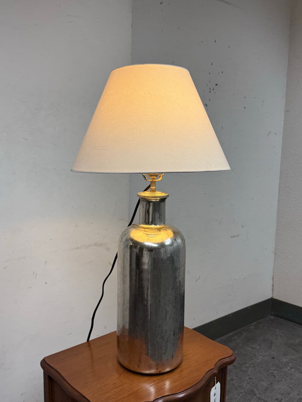 Restoration Hardware Mercury Glass 19th Century Style Table Lamp - Thumbnail 3