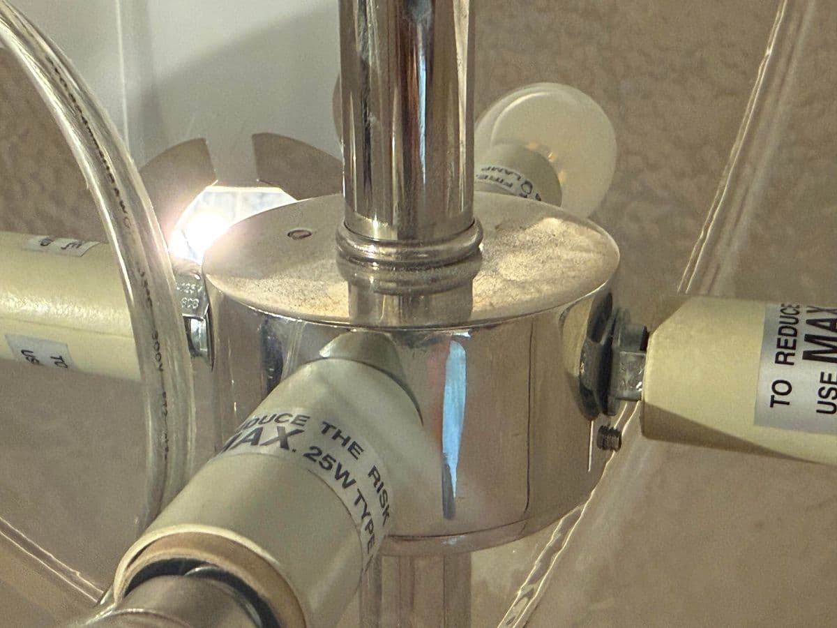 Global Views Lotus Hammered Polish Semi Flush Mourning Pendant - Thumbnail 11