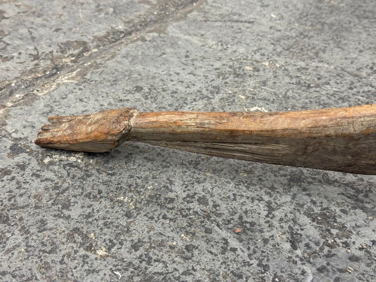 Papua New Guinea Handcrafted Wood Fertility Figure Sculpture - Thumbnail 11