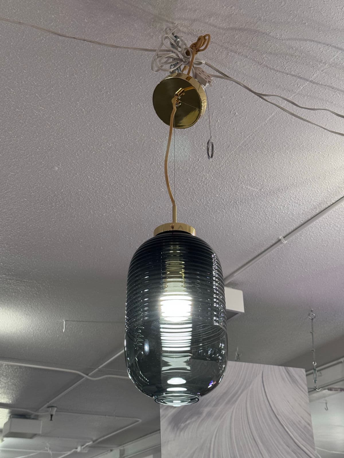 Bomma Lantern Pendant With Black Hardware - Thumbnail 5