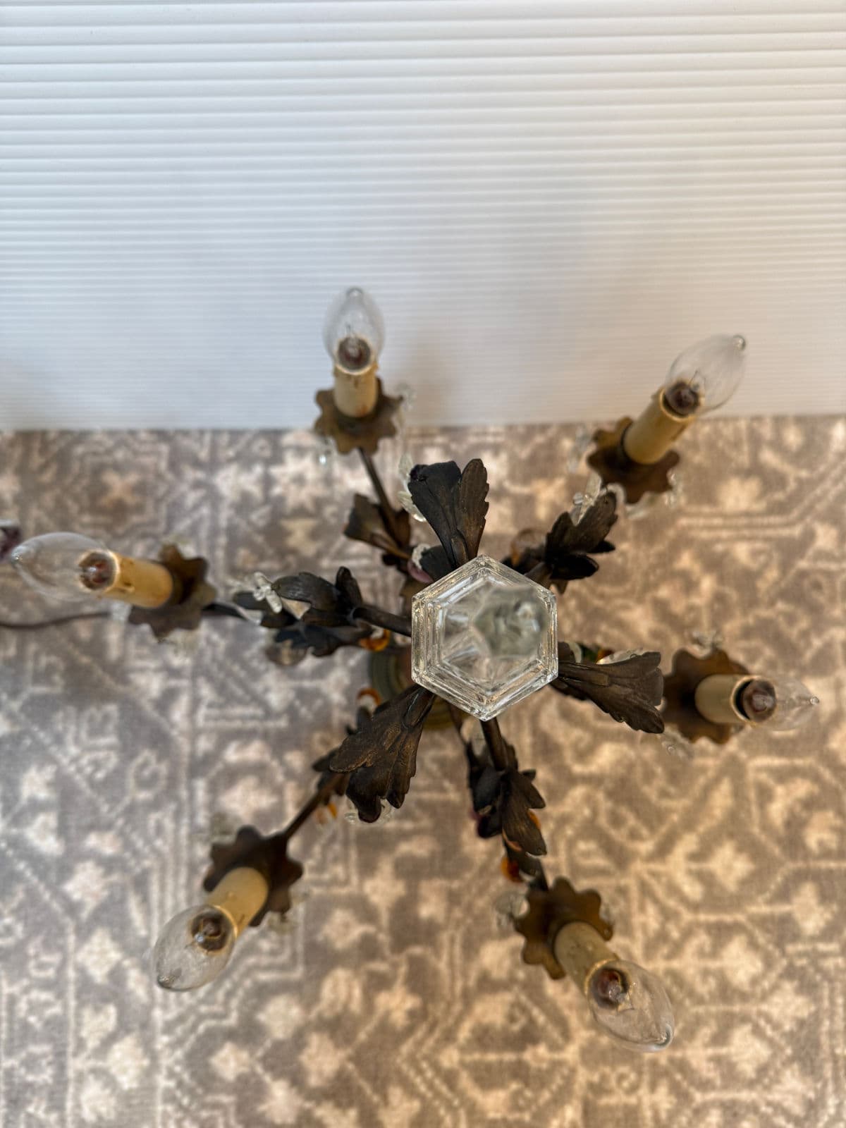 19th Century French Crystal Girandoles, Pair - Thumbnail 9