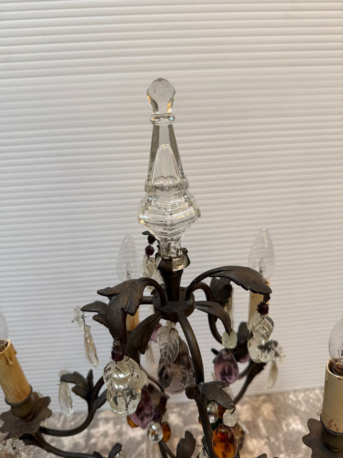 19th Century French Crystal Girandoles, Pair - Thumbnail 10