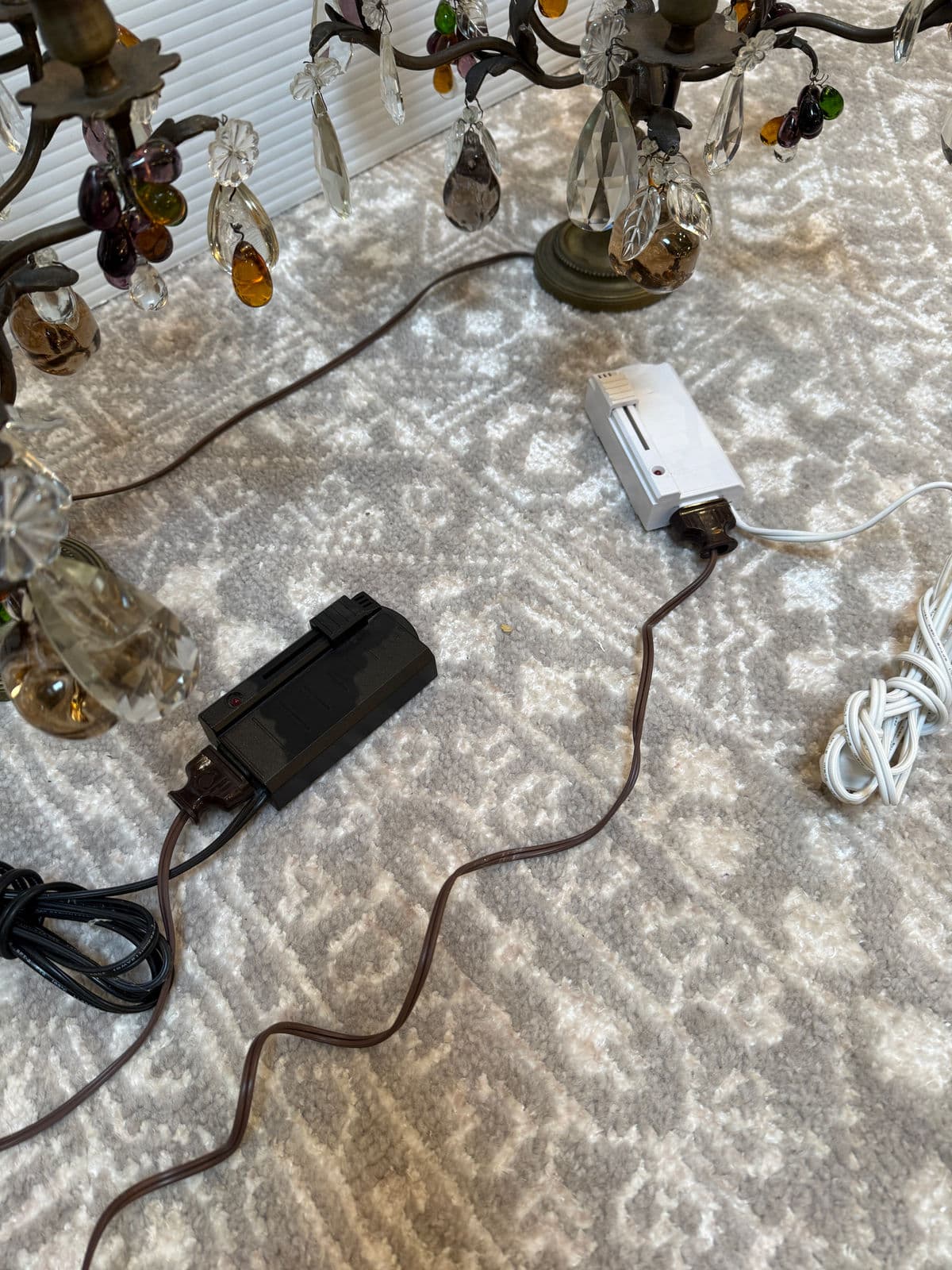 19th Century French Crystal Girandoles, Pair - Thumbnail 4