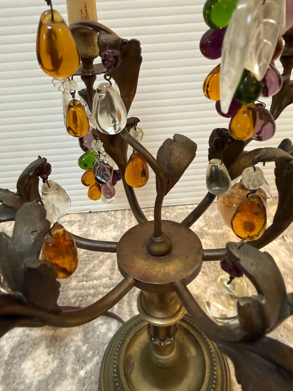 19th Century French Crystal Girandoles, Pair - Thumbnail 13