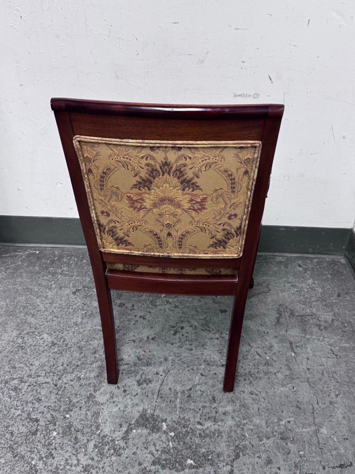 Antique French Empire Carved Mahogany Chair - Thumbnail 11