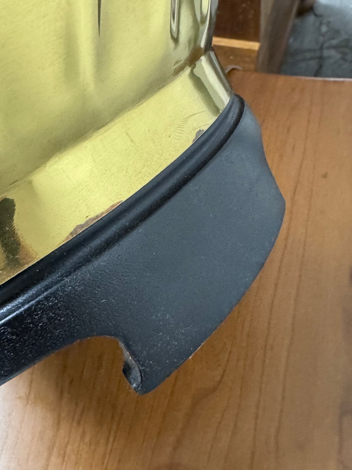 Vintage Polished Brass Swirl Urn Table Lamp - Thumbnail 10