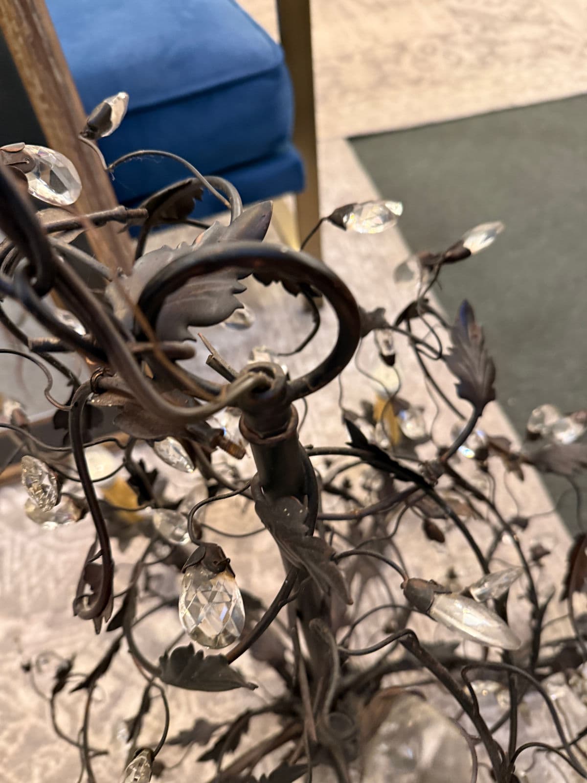 Ballard Designs Claire Bronze Matte Chandelier - Thumbnail 6