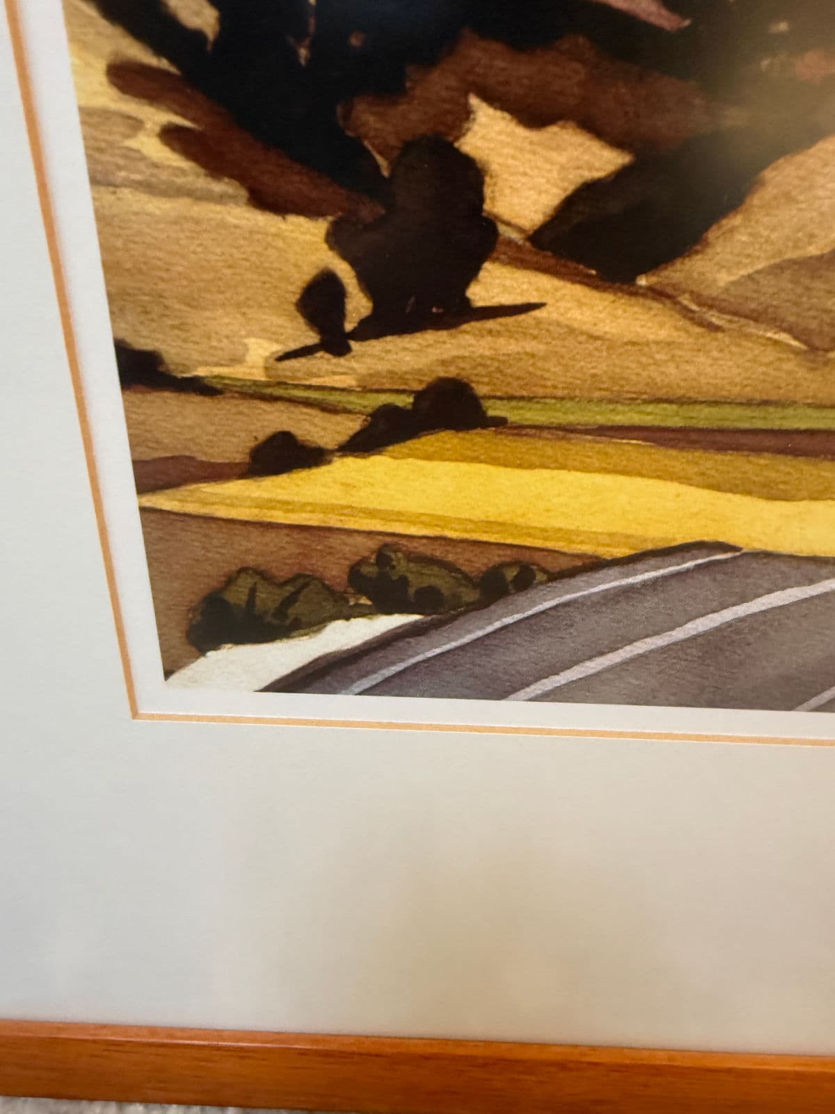 Donald Archer California Landscapes Signed Prints, Pair - Thumbnail 14